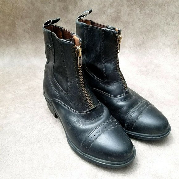Ariat Shoes - Ariat Womens Cobalt Devon Pro Sz 6 B Black Leather